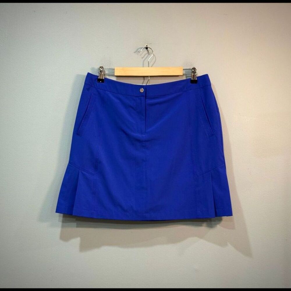 Purple Chico's Golf Pleated Skort Size 1.5 (10) EUC